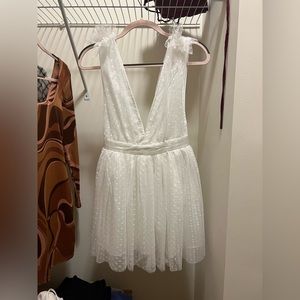 White dress great for brides! Worn once.